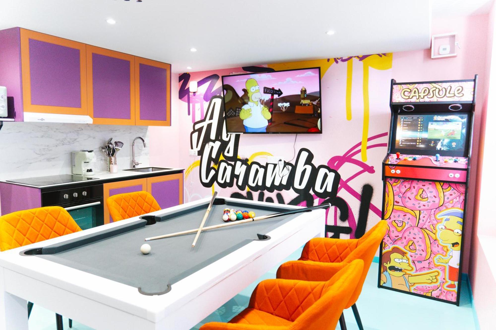 Capsule Springfield - Balneo -Sauna - Billard Douai Buitenkant foto