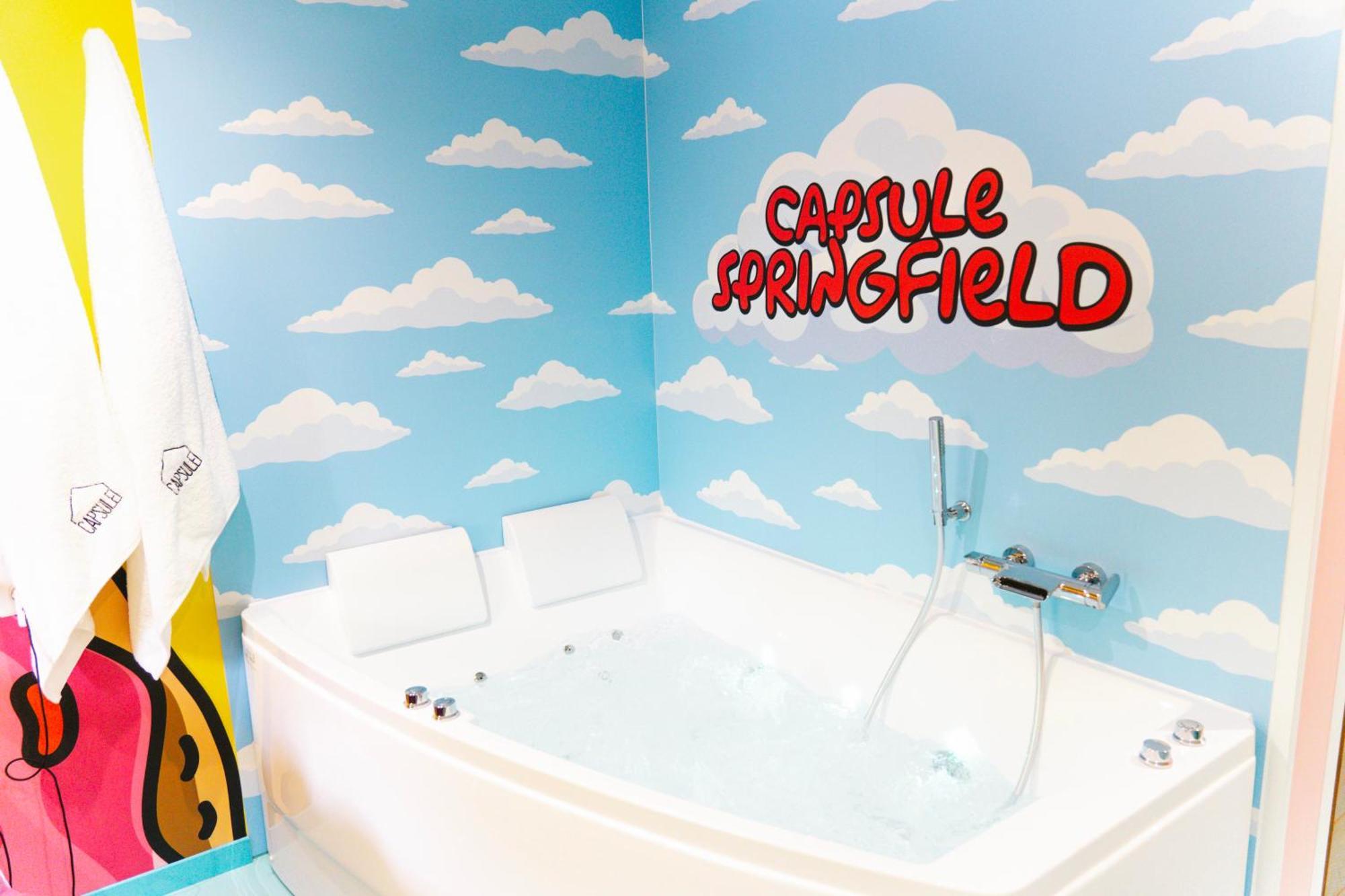 Capsule Springfield - Balneo -Sauna - Billard Douai Buitenkant foto